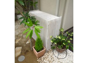 Amazon.co.jp: ガーデンガーデン モダンエアコン室外機カバー